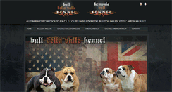 Desktop Screenshot of bulldogdellavalle.it